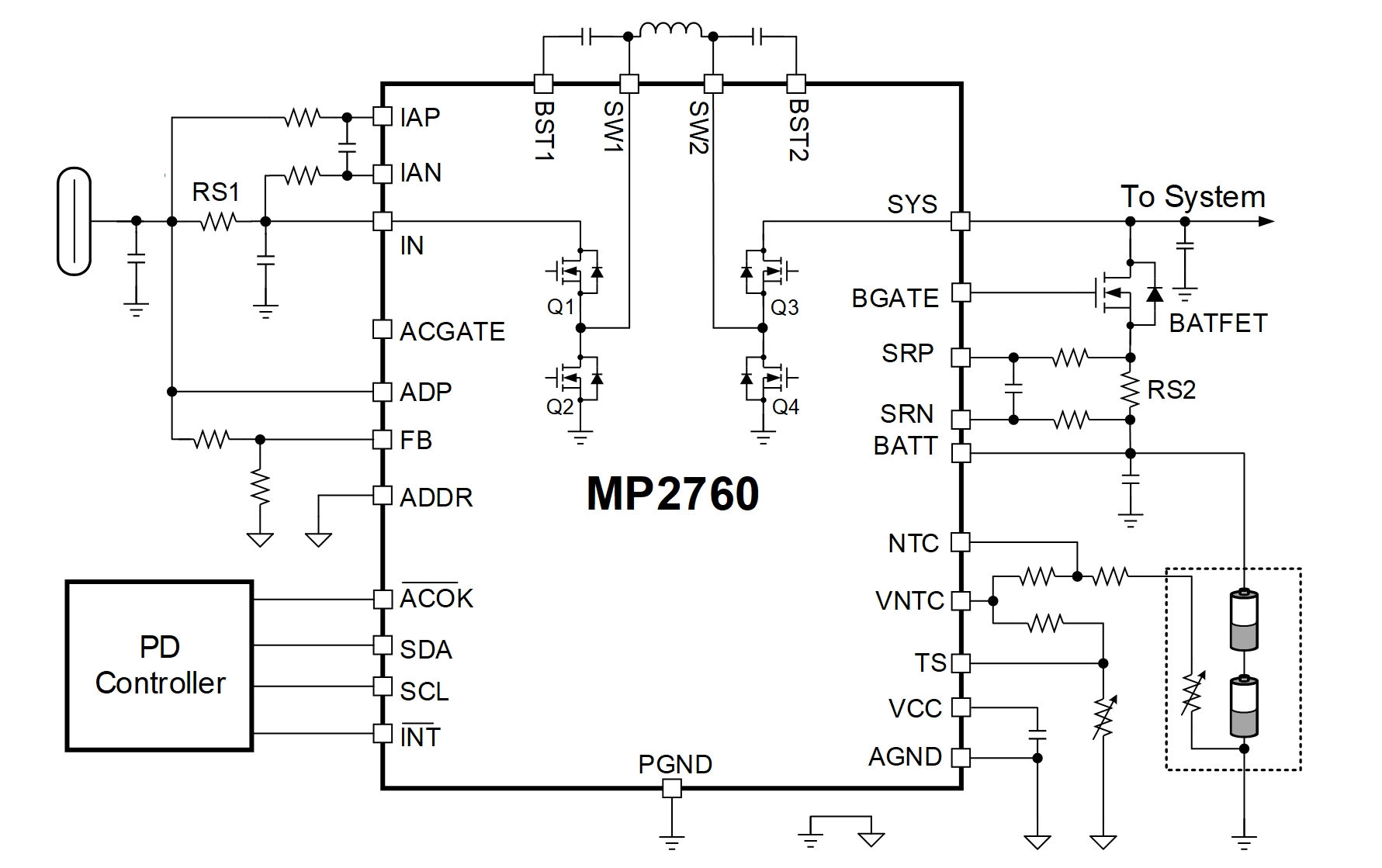Monolithic Power Systems - MP2760GVT-0000-Z