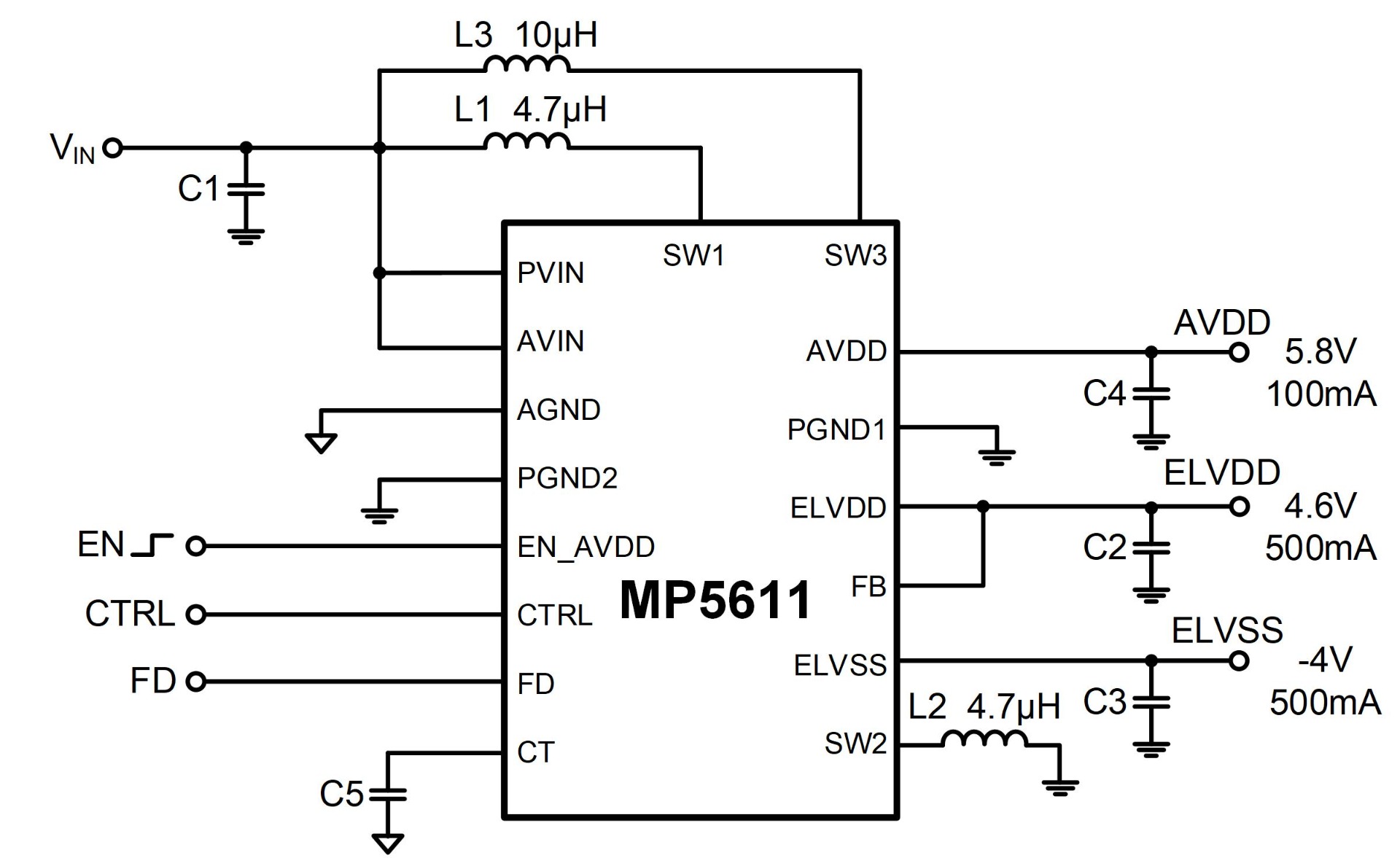 Monolithic Power Systems MP5611GQTP Symbol, Footprint, 3D STEP Model