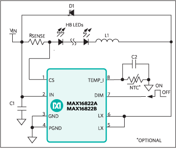 Analog Devices - MAX16822AASA/V+