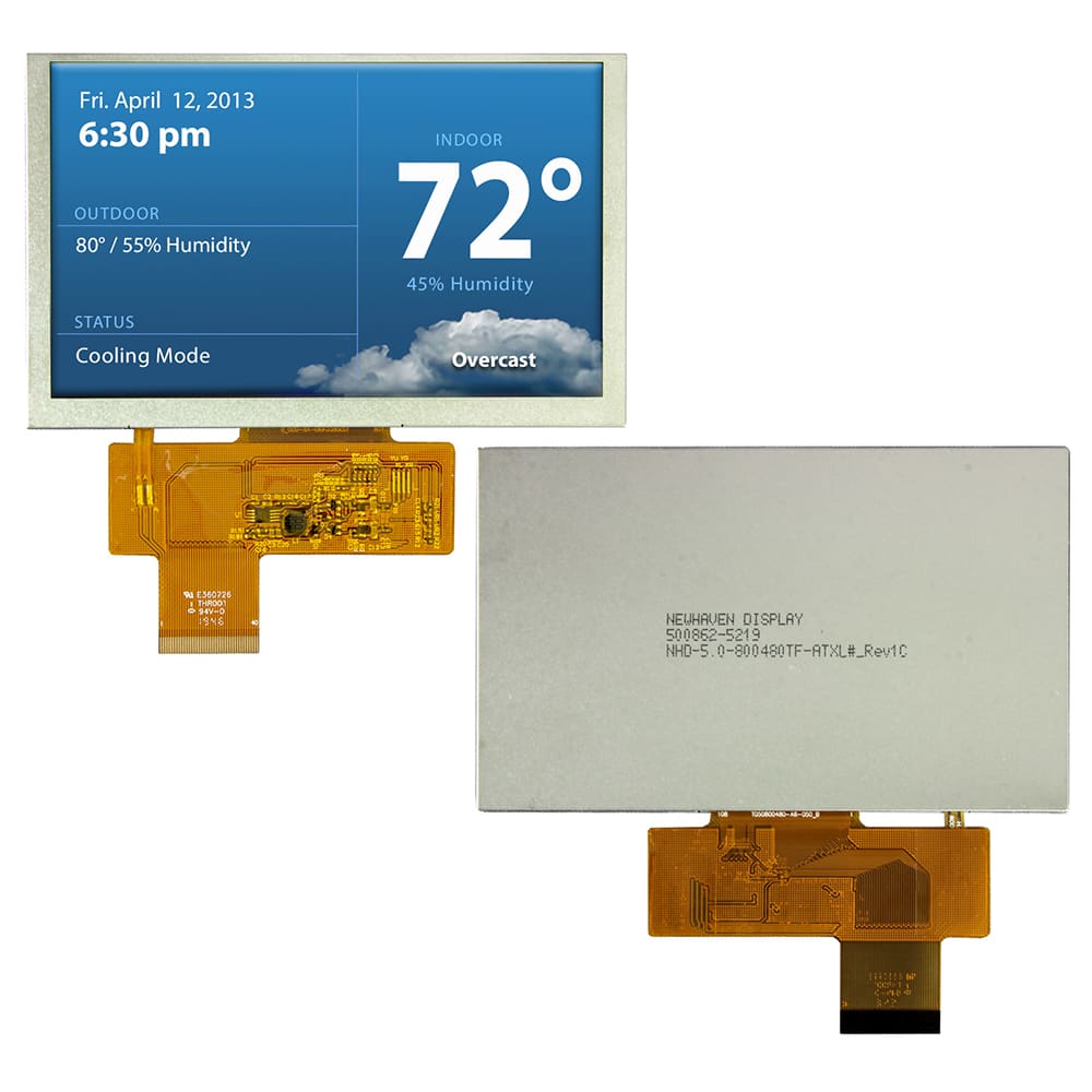 NHD-5.0-800480TF-ATXL# | Newhaven Display
