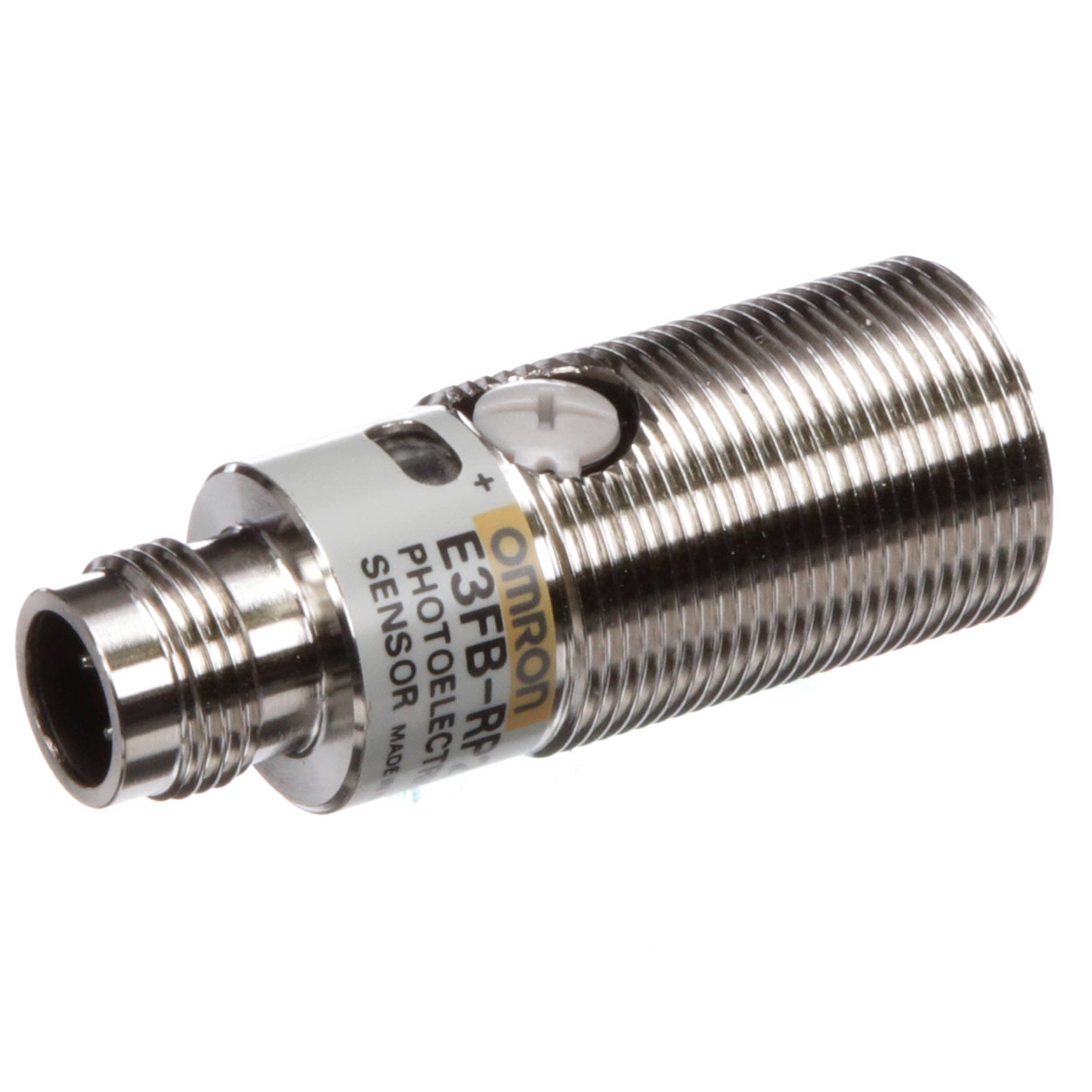E3FA-RP21 Omron Retroreflective Photoelectric Sensor, Barrel Sensor, 100 Mm → 4