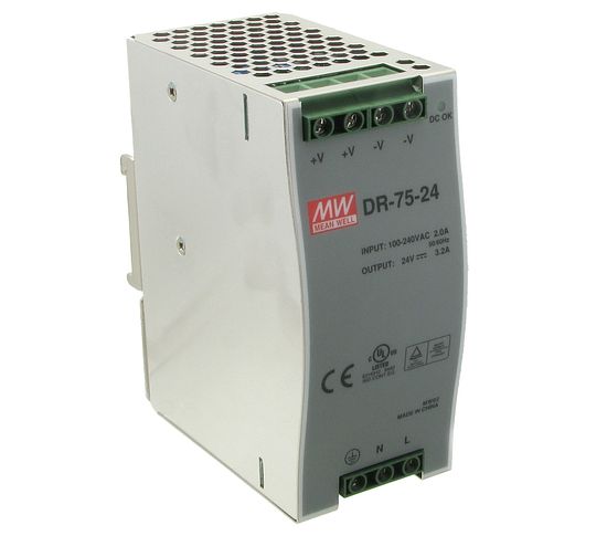 DR-75-24 Mean Well - Datasheet PDF & Technical Specs