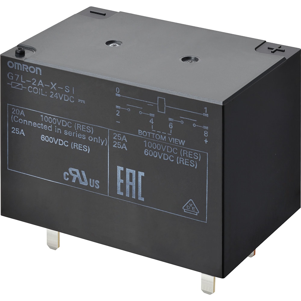 Omron G7L-2A-X-SI DC12 RELAY_G7L-2A-X_OMR