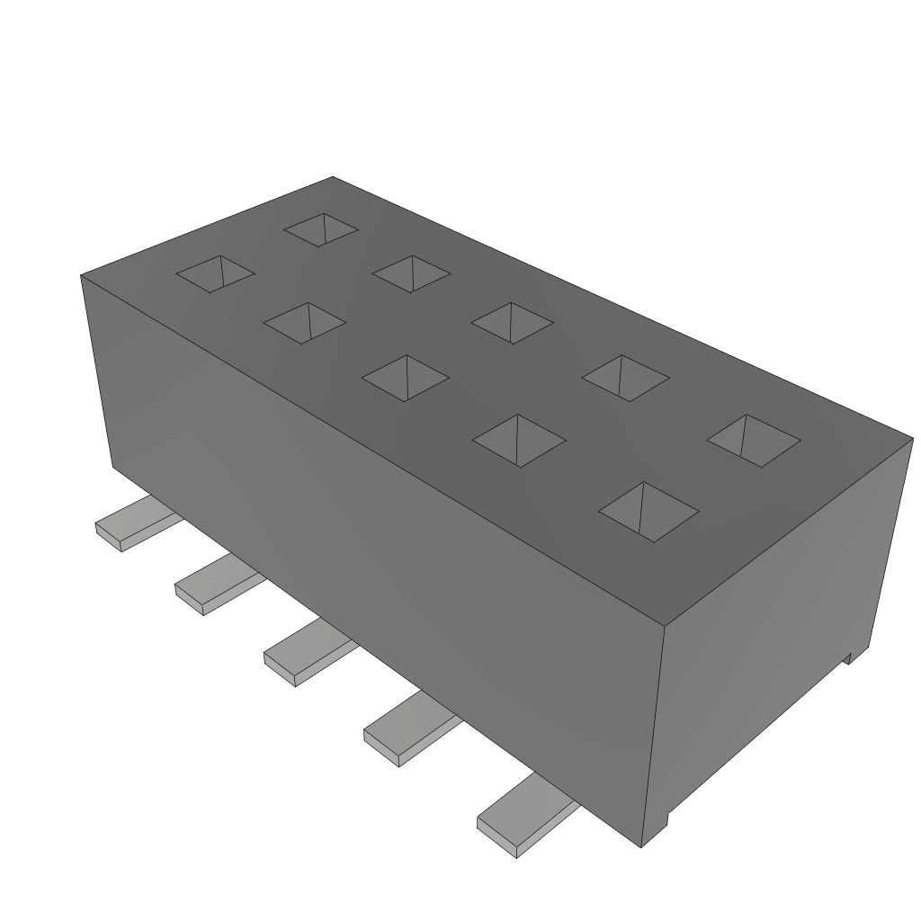 Samtec Inc CLP-105-02-L-D CON10_2X5_DUA_CLP_SAI