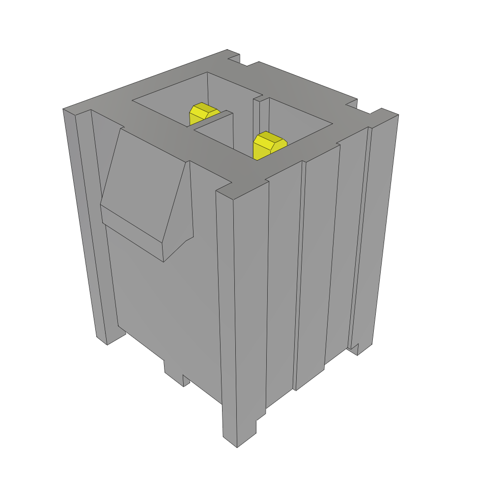 254699 TE Connectivity / ERNI - Headers and Wire Housings