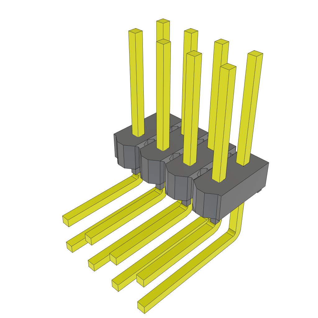 Samtec - MTSW-104-09-G-D-310-RA