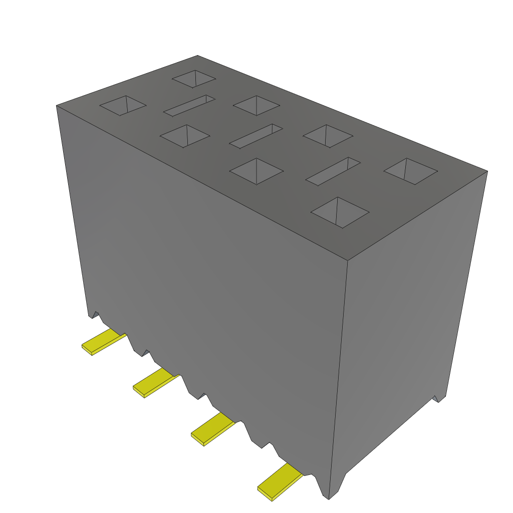 Samtec - SSM-104-S-DV