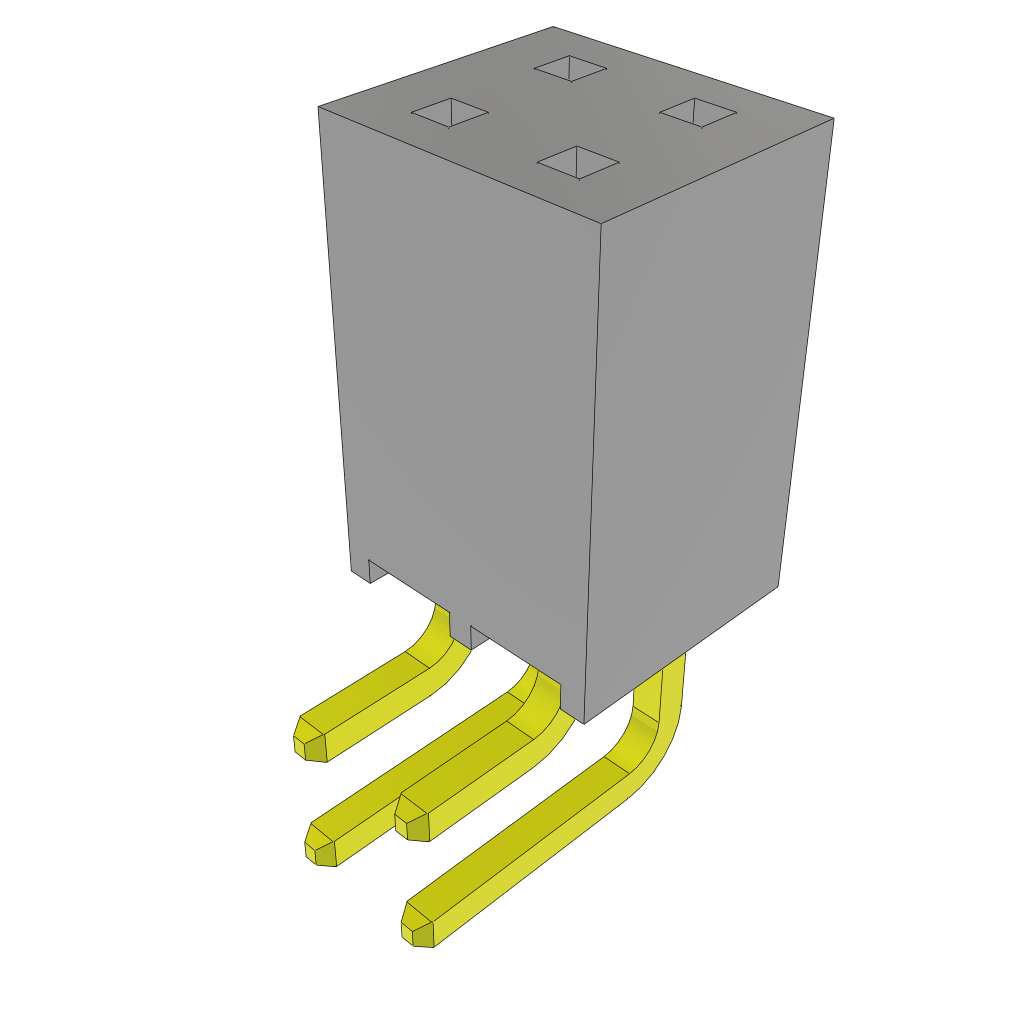 Samtec - SSQ-102-22-S-D-RA