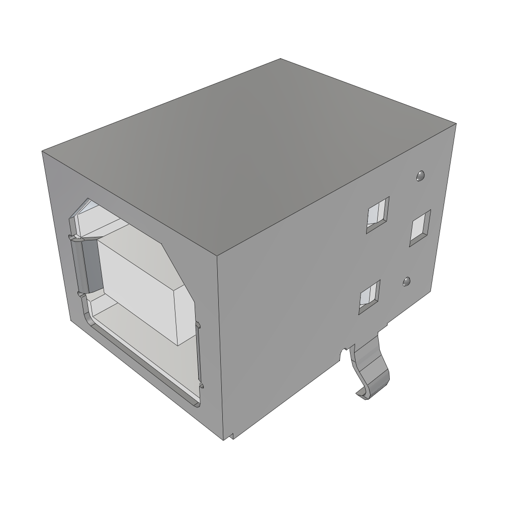 Samtec - USB-B-S-F-W-TH