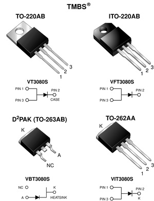 Vishay - VT3080S-E3/4W