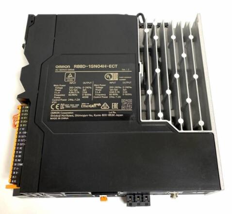 OMRON ACサーボドライブ R88D-1SN04H-ECT OMRON R88D-1SN04H-ECT Servo Drive 4.6A 400W IP20 Instruction