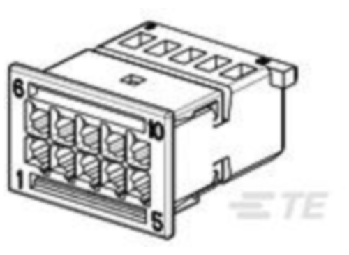 1-968636-2 | TE Connectivity / AMP