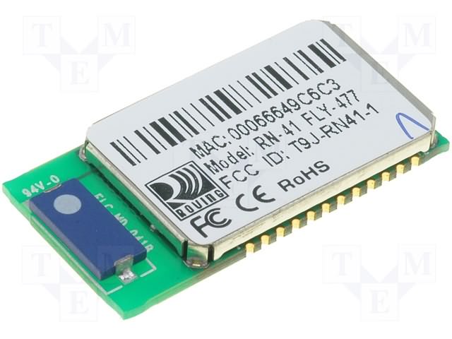 RN41HCI-I/RM Microchip - Datasheet PDF & Technical Specs