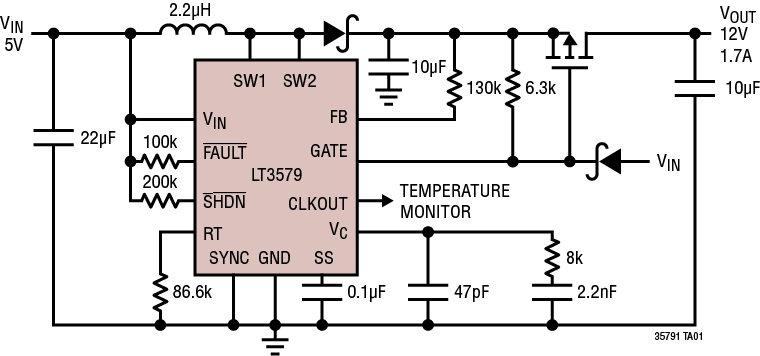 LT3579IFE#TRPBF | Analog Devices