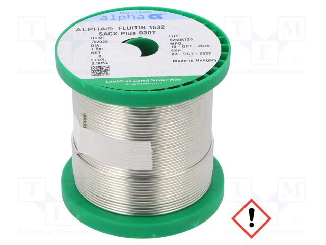 Alpha - SACX PLUS 0307 FLUITIN 1532 1.5 MM 500G