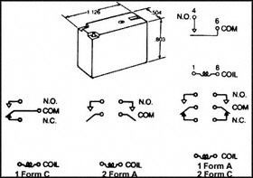 JW2SN-DC24V | Relè Di Potenza Panasonic Serie JW, DPDT, Bobina 24V - Foto 2
