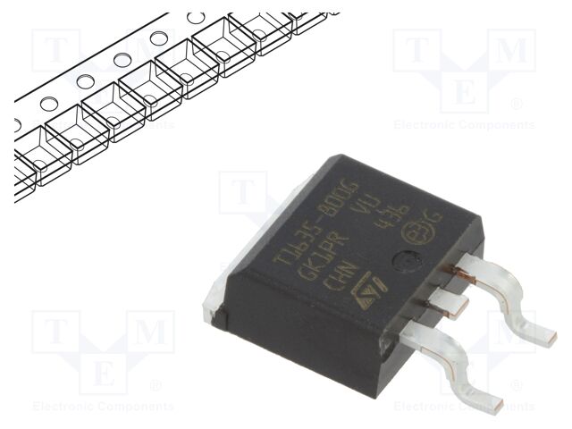 STMicroelectronics T1635-800G-TR | TME