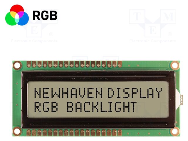 NHD-0216K1Z-FS(RGB)-FBW-REV1 | Newhaven Display