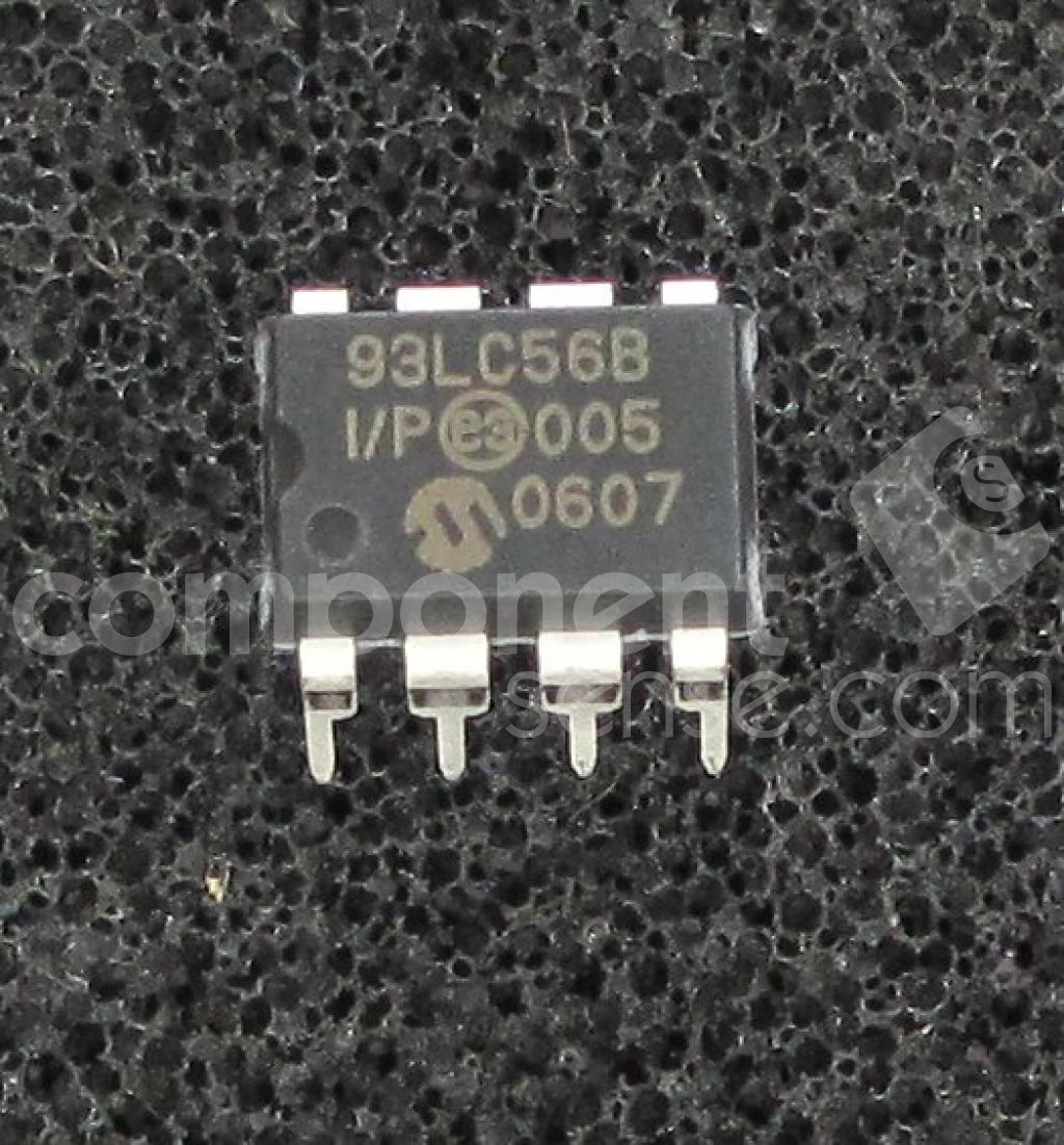 93LC56B-I/P Microchip - Datasheet PDF & Technical Specs