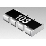 500 pieces ISO N/W BOURNS CAT16-000J4LF RESISTOR 0.05 4RES 0 OHM SMD 500 pieces ISO N/W BOURNS CAT16-000J4LF RESISTOR 0.05 4RES 0 OHM SMD