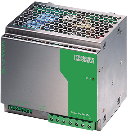 Phoenix Contact 2938727 QUINT-PS-3x400-500AC//24DC//20