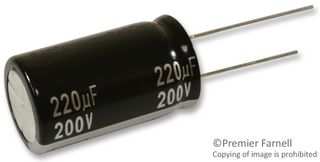 18X31 CAPACITOR 220UF EEUEE2D221 200V PANASONIC