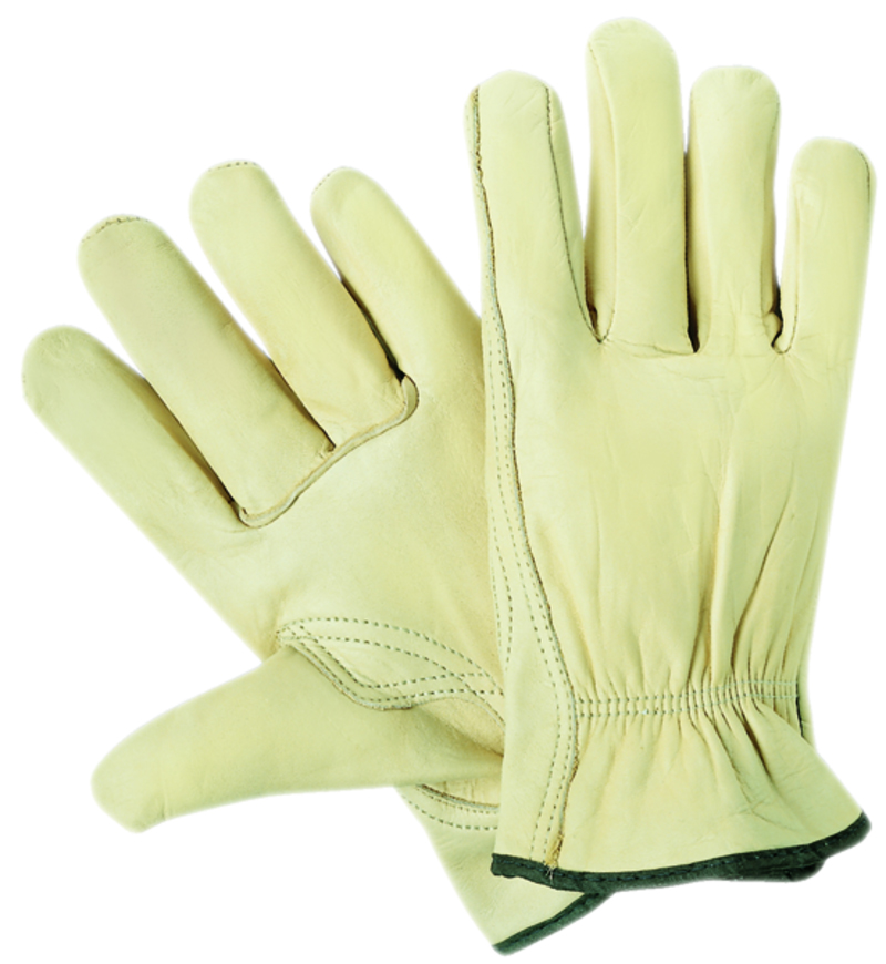 12 Paia - Guanti Da Lavoro In Pelle Di Bovino - Issa Line - Foto 12