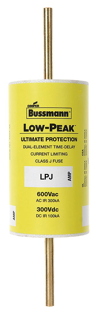 Cooper Bussmann LPJ-300SP Class J Low-Peak Time Delay Fuse Cooper Bussmann LPJ-300SP Class J Low-Peak Time Delay Fuse