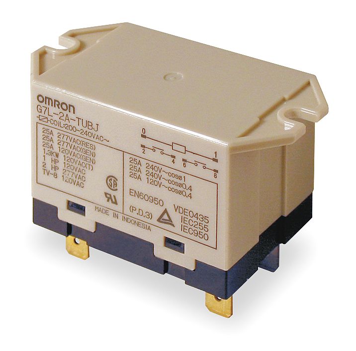 G7L-2A-TUB-J-CB-AC24 Omron - Datasheet PDF & Technical Specs