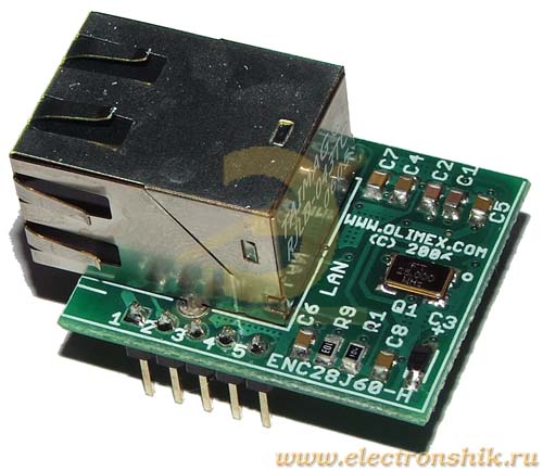 ENC28J60-H Olimex - Datasheet PDF & Technical Specs
