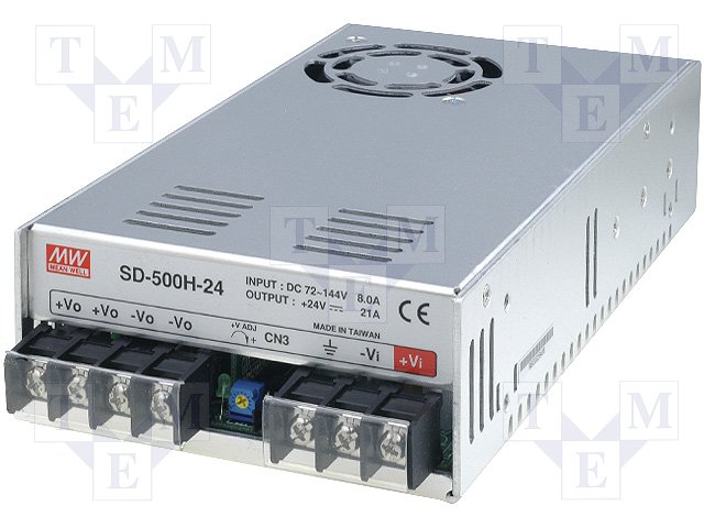 RSP-500-24 Mean Well - Datasheet PDF & Technical Specs
