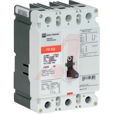 CUTLER HAMMER GHB1020 CIRCUIT BREAKER 20A 277VAC 125VDC