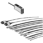 新品 新品 E3X-A41 OMRON E3X-NA41 12 to 24 VDC, 4-Element LED (625 NM), Digital Fiber