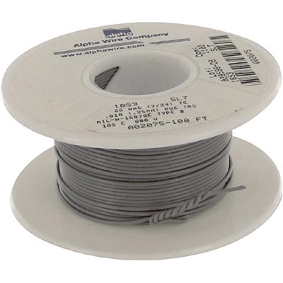 22 AWG Hook-Up Wire 1855 VI005 Alpha Wire
