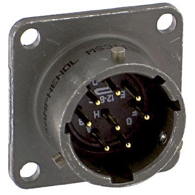 Circular MIL Spec Connector 8P #20 SKT CONTACTS