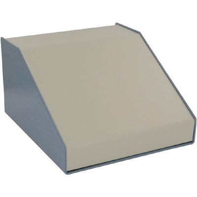 DESKTOP HAMMOND 1456FG4WHBU ENCLOSURE ALUMINIUM BEIGE//BLUE