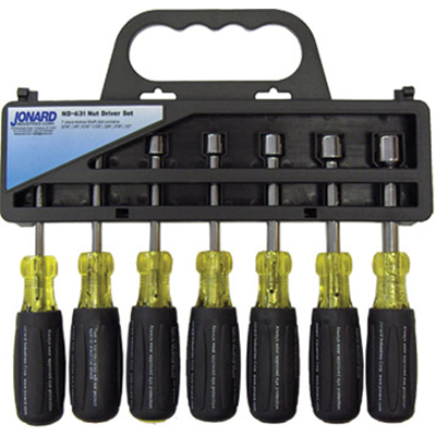 Bondhus 48445 Hollow Shaft Nut Driver 7 Piece