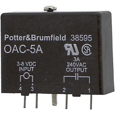 Tyco OAC-5A 38595 3-8v-dc 240v-ac 3a Amp Output Module