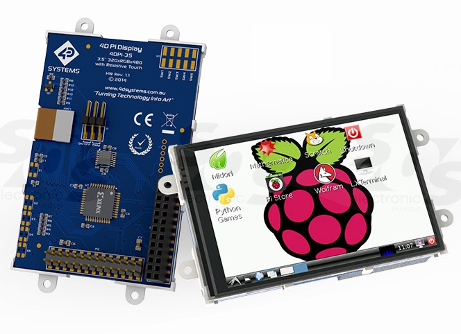 4DPI-35 4D Systems - Datasheet PDF & Technical Specs