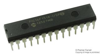 20MHZ MICROCHIP PIC16LF1518-I//SP MCU DIP-28 8BIT PIC16