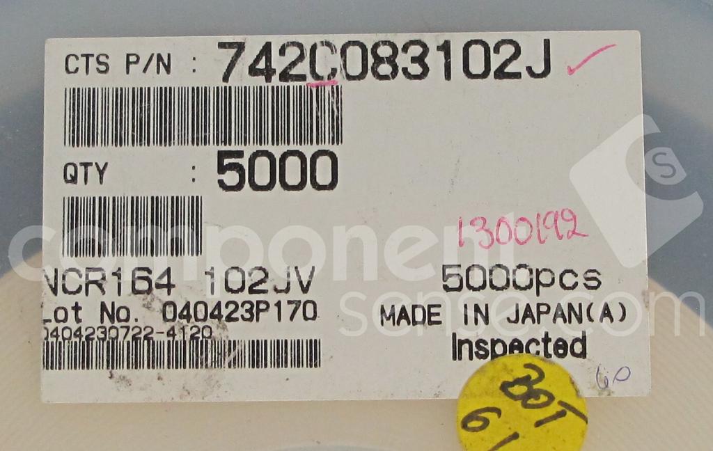 CTS Components - 742C083102J