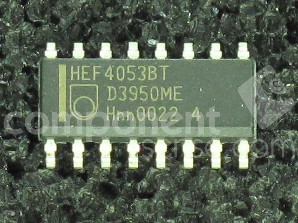 HEF4053BT NXP Semiconductors - Datasheet PDF & Technical Specs
