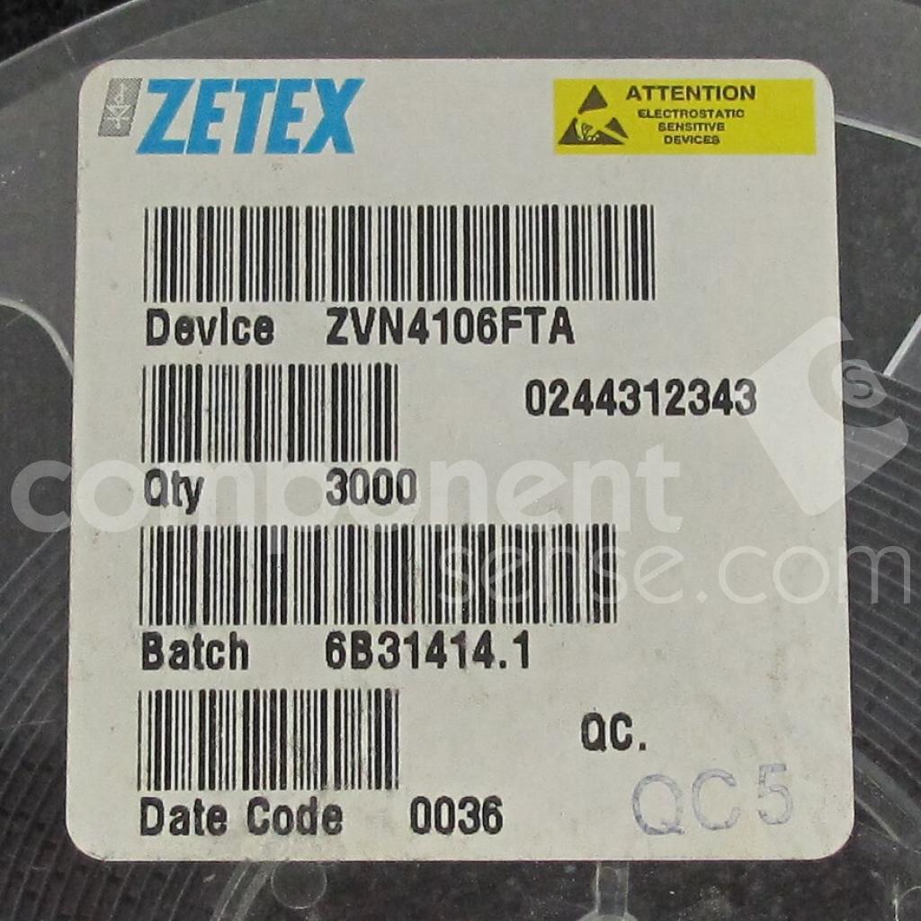 ZVN4106FTA Diodes Inc. Datasheet PDF & Technical Specs