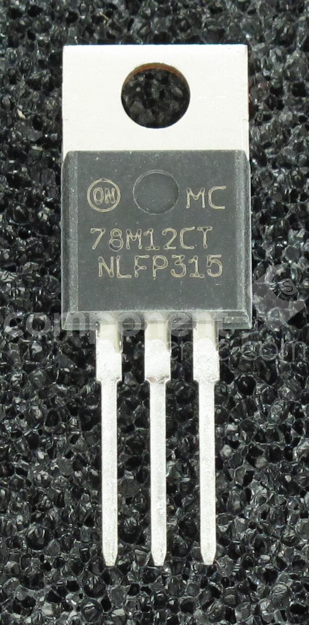 MC78M12CT ON Semiconductor Voltage Regulators Linear Distributors