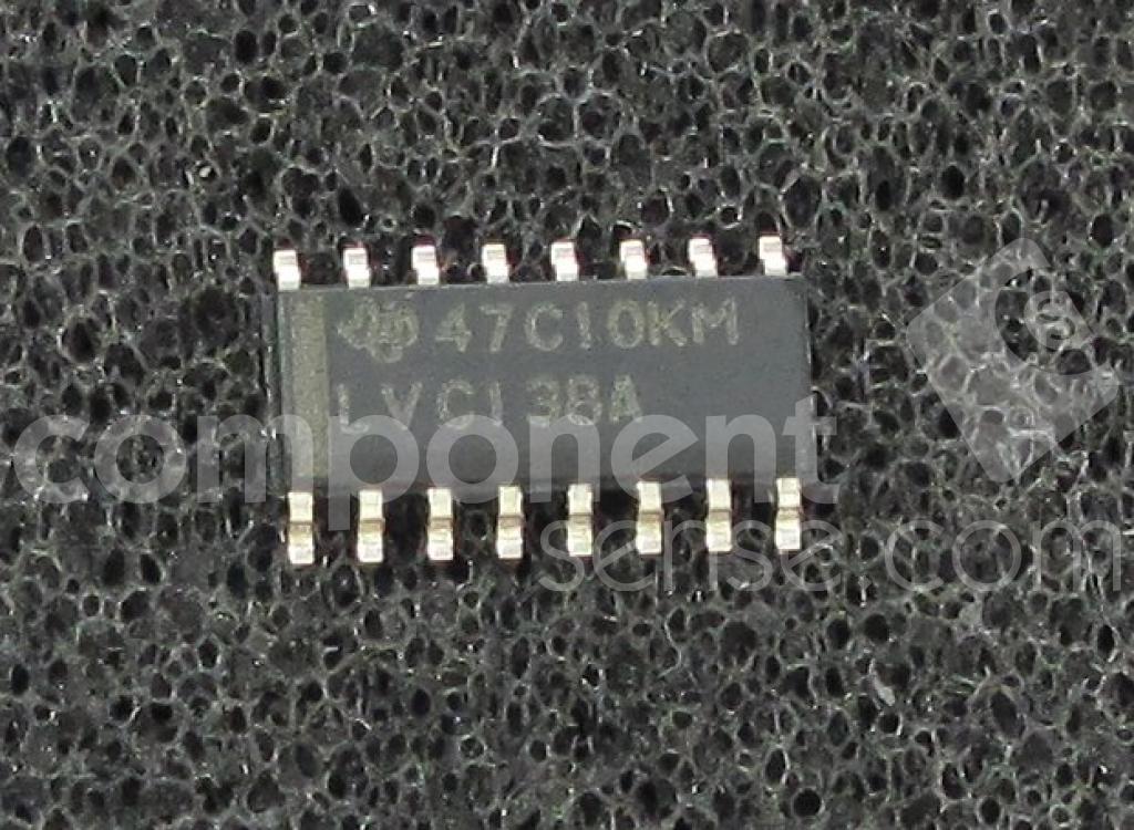 SN74LVC138ADR Texas Instruments Datasheet PDF, Footprint, Symbol