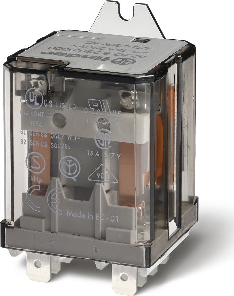 62 Series DPDT FINDER 62.82.9.024.0300 General Purpose Relay Power 24 62 Series DPDT FINDER 62.82.9.024.0300 General Purpose Relay Power 24