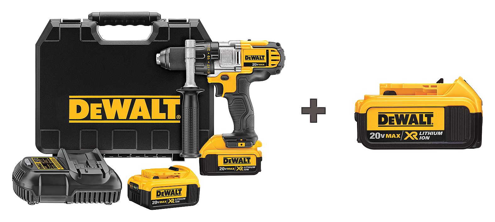 DCD980M2, DCB204 Dewalt Drills Distributors and Price Comparison