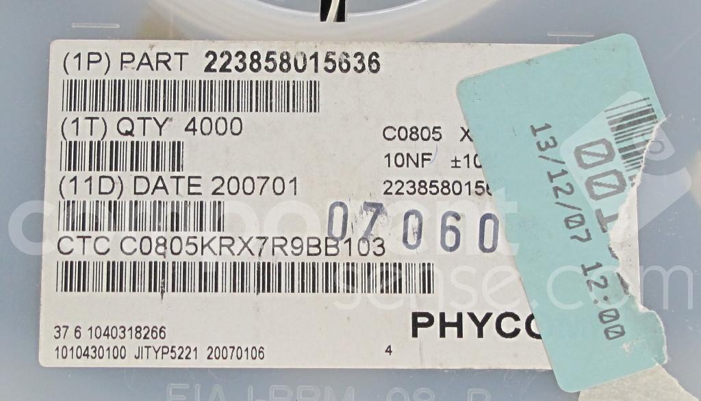 Yageo / Phycomp - C0805KRX7R9BB103