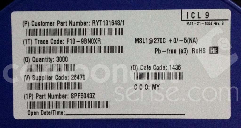 SPF5043Z RFMD - Datasheet PDF & Technical Specs