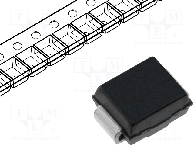 50 Items Diode TVS Single Bi-Dir 130V 600W 2-Pin SMB T/R SMBJ130CA-13-F 50 Items Diode TVS Single Bi-Dir 130V 600W 2-Pin SMB T/R SMBJ130CA-13-F